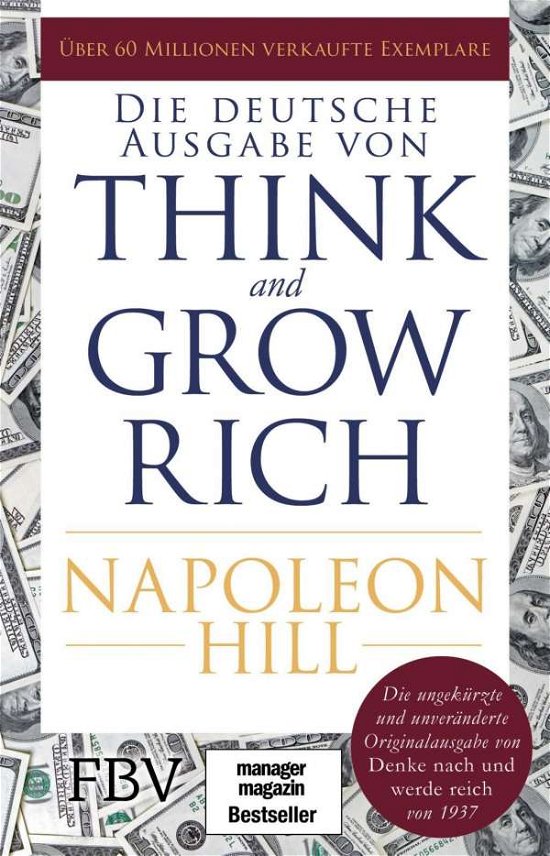 Think and Grow Rich - Deutsche Aus - Hill - Libros -  - 9783959721714 - 