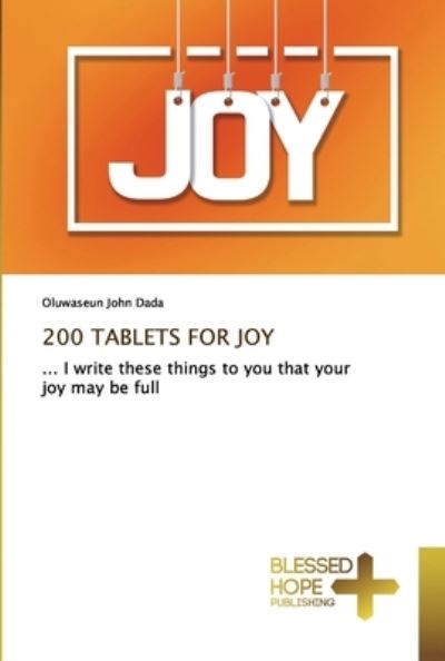 Cover for Dada · 200 Tablets for Joy (Book) (2020)