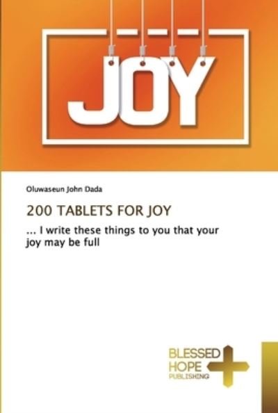 Cover for Dada · 200 Tablets for Joy (Bog) (2020)