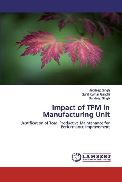 Cover for Singh · Impact of TPM in Manufacturing Un (Buch) (2020)