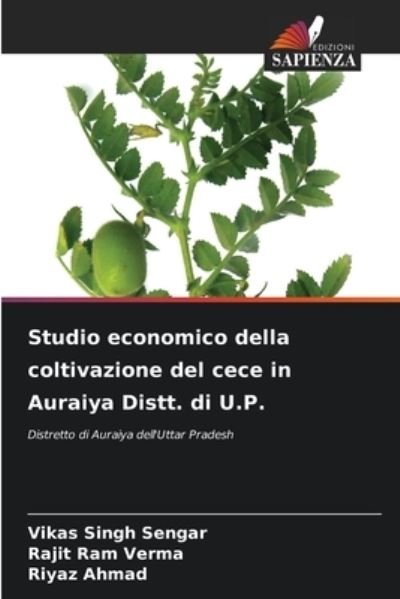 Cover for Vikas Singh Sengar · Studio economico della coltivazione del cece in Auraiya Distt. di U.P. (Pocketbok) (2021)