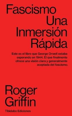 Cover for Roger Griffin · Fascismo (Taschenbuch) (2020)