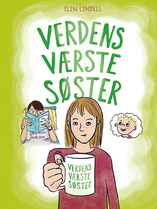 Cover for Elin Lindell · Verdens værste søster (Hardcover Book) [1. wydanie] (2024)