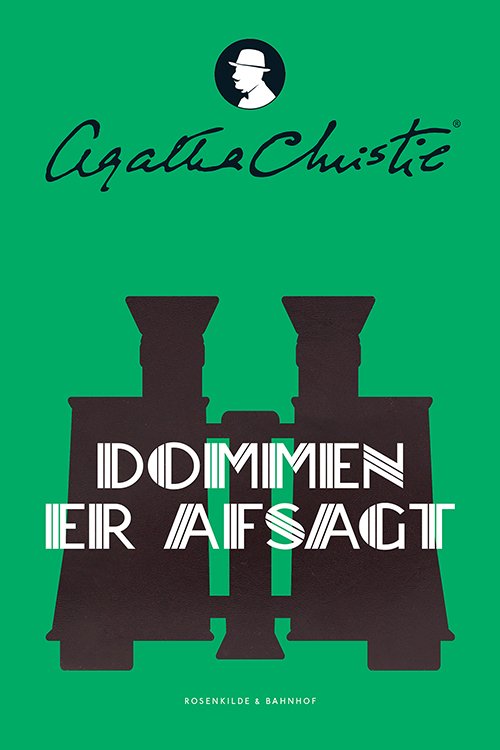 Cover for Agatha Christie · En Hercule Poirot-krimi: Dommen er afsagt (Sewn Spine Book) [1st edition] (2014)