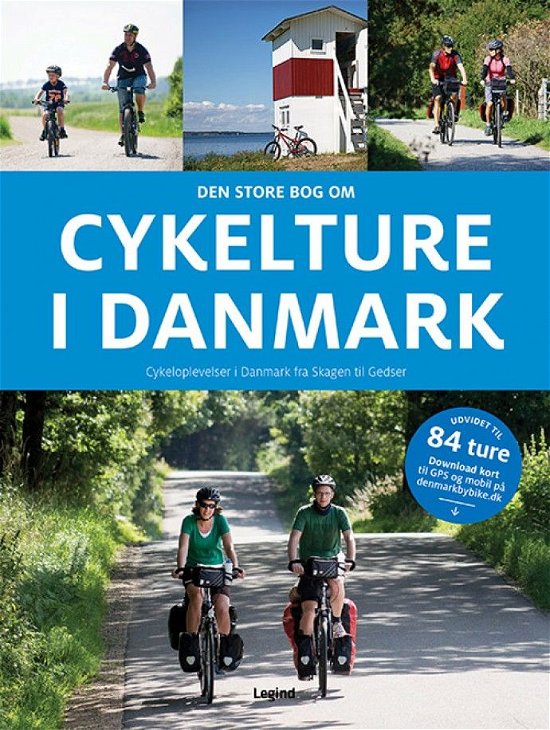 Cover for Jesper Pørksen og Helle Midtgaard · Cykelture i Danmark (Bound Book) [2th edição] (2019)