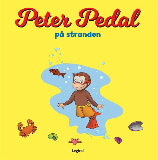 Cover for Peter Pedal: Peter Pedal på stranden (Bound Book) [2nd edition] (2024)