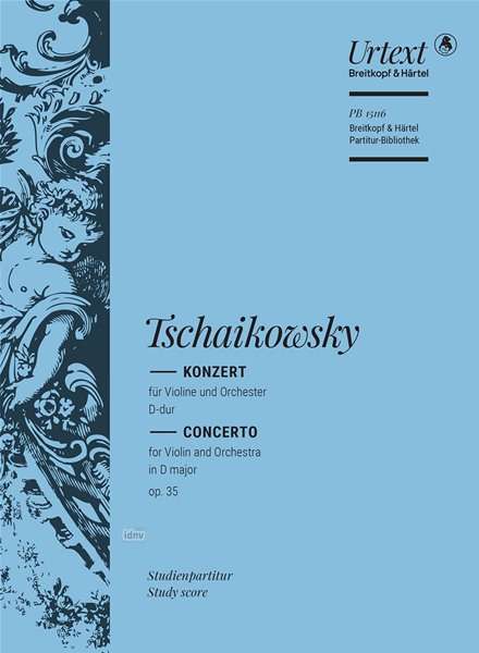 Cover for Tschaikowski · Konzert D-Dur, op. 35 (Book) (2018)