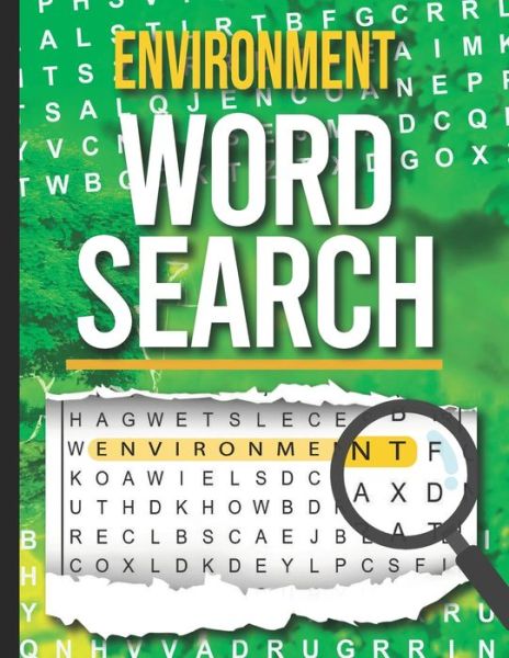 Cover for Youness Elgaddari · Environment Word Search (Paperback Book) (2021)