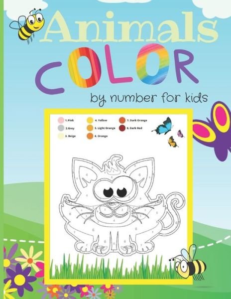 Cover for My Color Book Editions · Animals Color By Number For Kids (Taschenbuch) (2020)