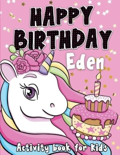 Cover for Whimsical Journals · Happy Birthday Eden (Paperback Book) (2020)
