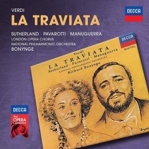 Cover for Sutherland / Pavarotti / Manuguerra / Npo - Bonynge · Verdi: La Traviata (CD) (2012)