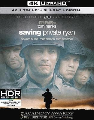 Cover for Saving Private Ryan (4K UHD Blu-ray) (2018)