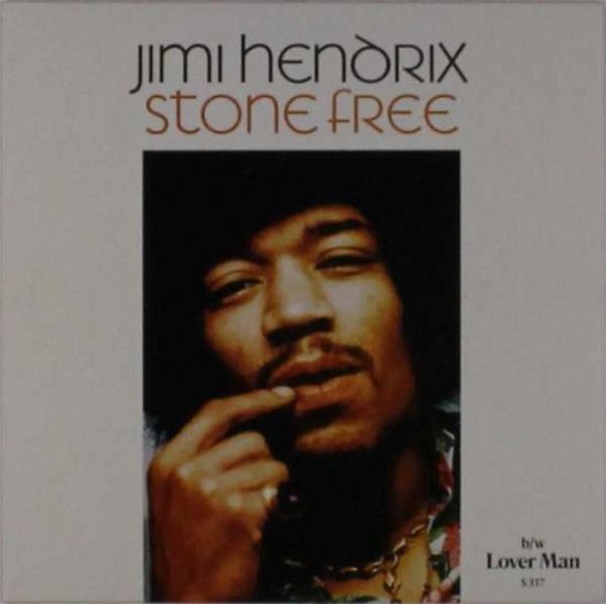 Cover for The Jimi Hendrix Experience · Stone Free / Lover Man (LP) [Picture Disc edition] (2017)