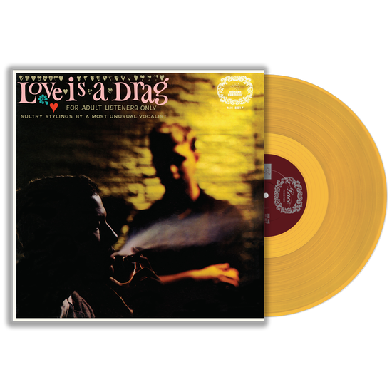 Cover for Love is a Drag · For Adult Listeners Only (Gold Vinyl) (LP) [Coloured edition] (2017)