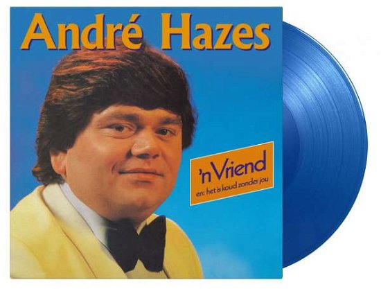 Cover for Andre Hazes · N Vriend -Limited Blue Vinyl- (LP) [Coloured, High quality edition] (2021)