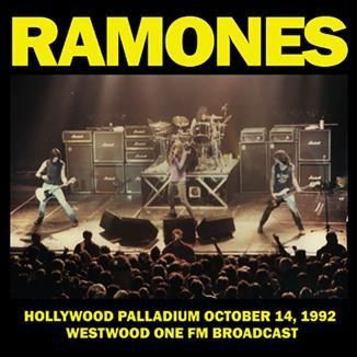 Cover for Ramones · Live at Hollywood Paladium 1992 (LP) (2019)