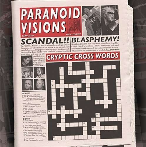 Cover for Paranoid Visions · Cryptic Crosswords (LP) (2015)