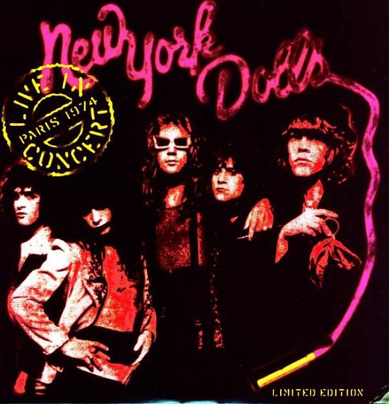 Cover for New York Dolls · Live in Paris (LP) (2009)