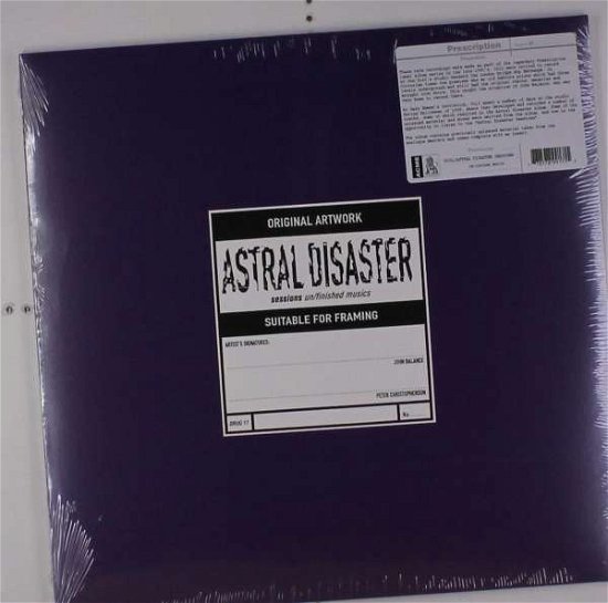 Cover for Coil · Astral Disaster Sessions Un/finished Musics (LP) (2018)