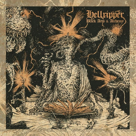Cover for Hellripper · Black Arts &amp; Alchemy (Limited Edition Orange Vinyl) (LP) (2024)