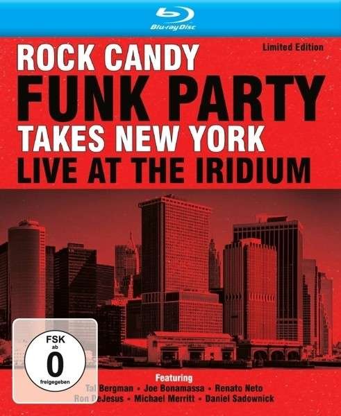 Cover for Rock Candy Funk Party · Takes New York (CD/Blu-ray) (2014)