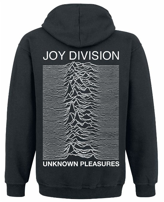 UNKNOWN PLEASURES (hoodie) S - Joy Division - Produtos - WARNER STRATEGIC MAR - 0825646013715 - 