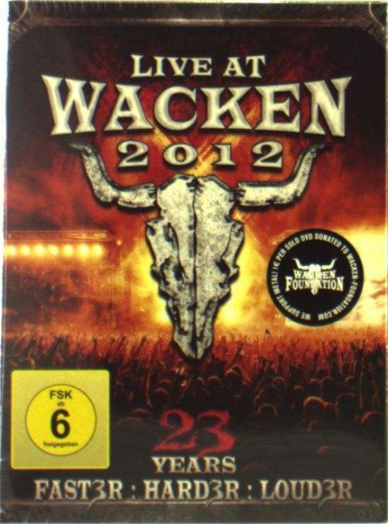Cover for Live At Wacken 2012 (MDVD) (2013)