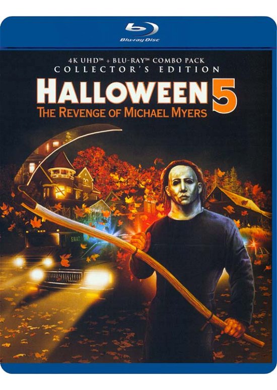 Cover for 4k Ultra Hd · Halloween 5: the Revenge of Michael Myers (4K Ultra HD) [Collector’s edition] (2021)
