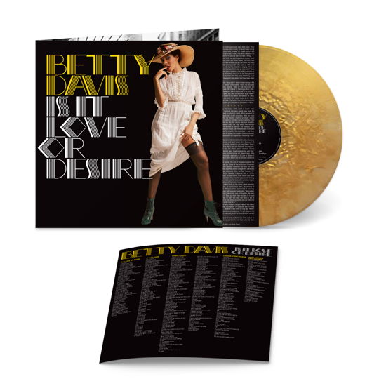 Betty Davis · Is It Love Or Desire (LP) [Gold Colored edition] (2023)