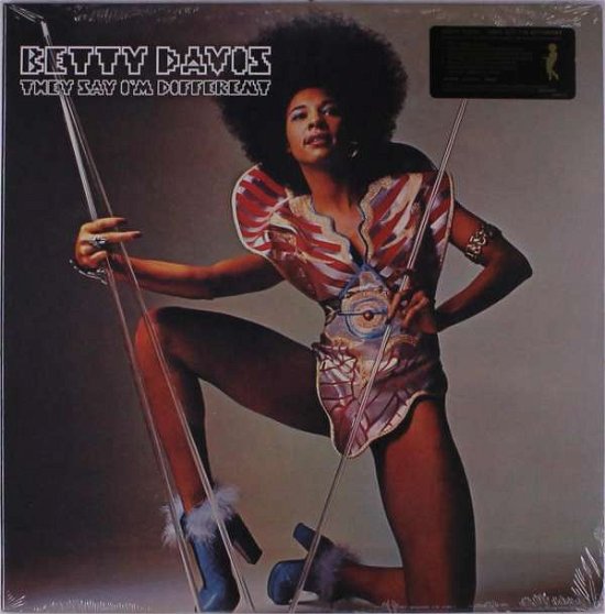 Cover for Betty Davis · They Say Im Different (Red Vi (VINYL) [Remastered, Limited edition] (2023)