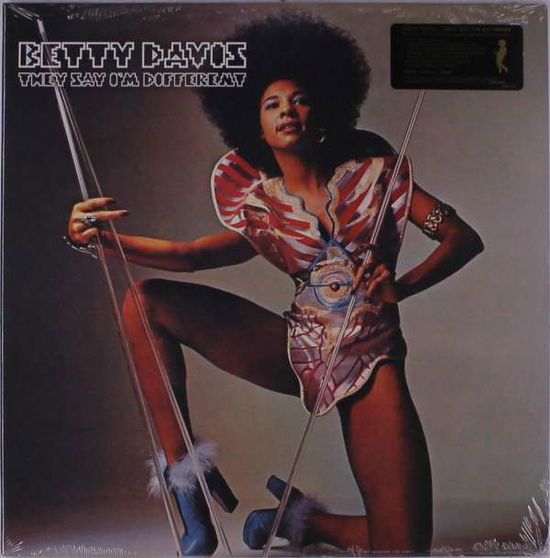 Cover for Betty Davis · They Say Im Different (Red Vi (VINIL) [Remastered, Limited edition] (2023)