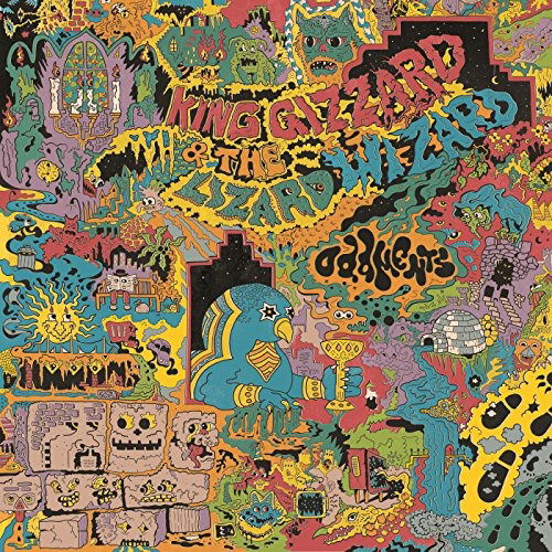 Cover for King Gizzard &amp; the Lizard Wizard · Oddments (Plum Vinyl) (LP) [Reissue edition] (2018)