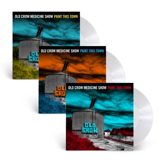 Cover for Old Crow Medicine Show · Paint This Town (Clear Vinyl / 3 Different Color Covers) (Indies) (LP) (2022)