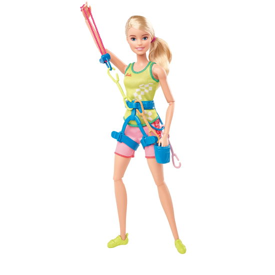 Barbie Olympische Spelen pop - Klimster - Mattel - Gadżety - Barbie - 0887961813715 - 1 kwietnia 2020