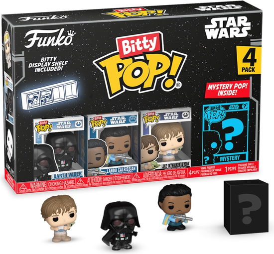 Bitty Pop Star Wars Empire Strikes Back Vader 4pk - Bitty Pop Star Wars - Produtos - Funko - 0889698836715 - 4 de dezembro de 2024