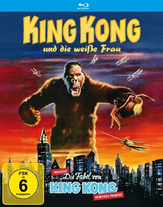 Cooper,merian C./schoedsack,ernest B. · King Kong Und Die Weisse Frau (Filmjuwelen) (Blu-r (Blu-Ray) (2022)