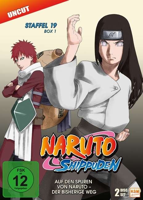 Cover for N/a · Naruto Shippuden - Auf Den Spuren Von Naruto - Der Bisherige Weg - Staffel 19.1: Episode 614-623 (3 (DVD) (2017)