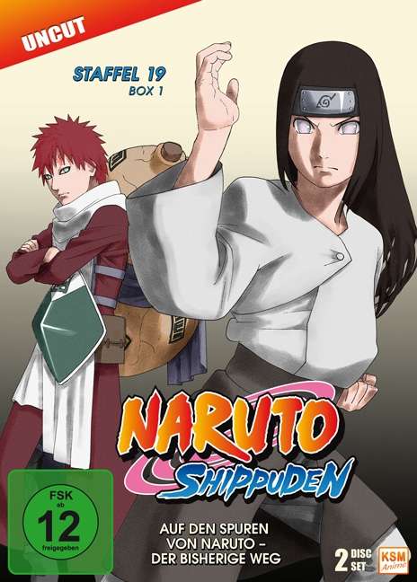 Cover for Naruto Shippuden - Auf Den Spuren Von Naruto - Der Bisherige Weg - Staffel 19.1: Episode 614-623 (3 (DVD) (2017)