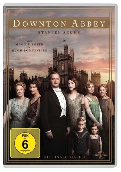Downton Abbey-staffel 6 - Maggie Smith,hugh Bonneville,elizabeth Mcgovern - Filmes - UNIVERSAL - 5053083131715 - 18 de outubro de 2017