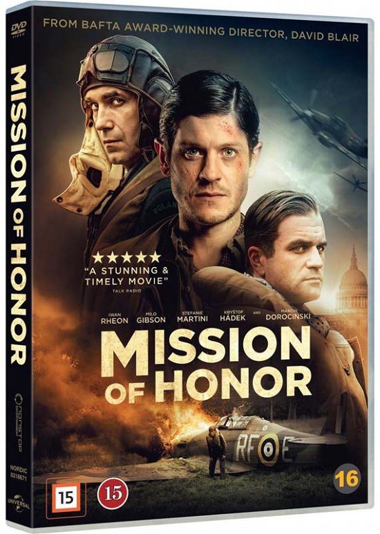 Cover for Milo Gibson · Mission of Honor (DVD) (2019)