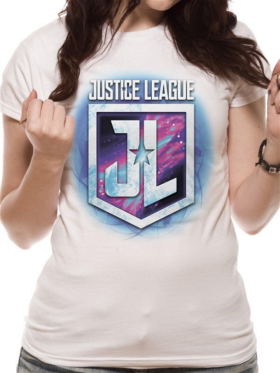 Cover for Justice League · Dc Comics: Justice League - Purple Shield (T-Shirt Unisex Tg Xl) (N/A)