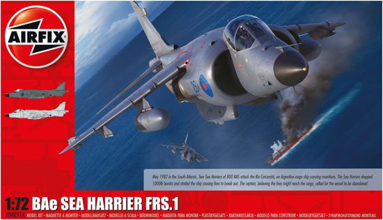 1/72 Bae Sea Harrier Frs1 (Plastic Kit) - Airfix - Merchandise - H - 5055286671715 - 