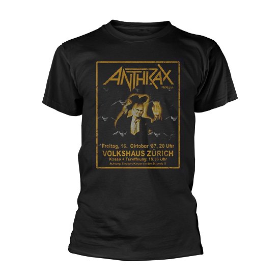 Cover for Anthrax · Anthrax Unisex T-Shirt: Among The Living New (T-shirt) [size S] [Black - Unisex edition] (2018)