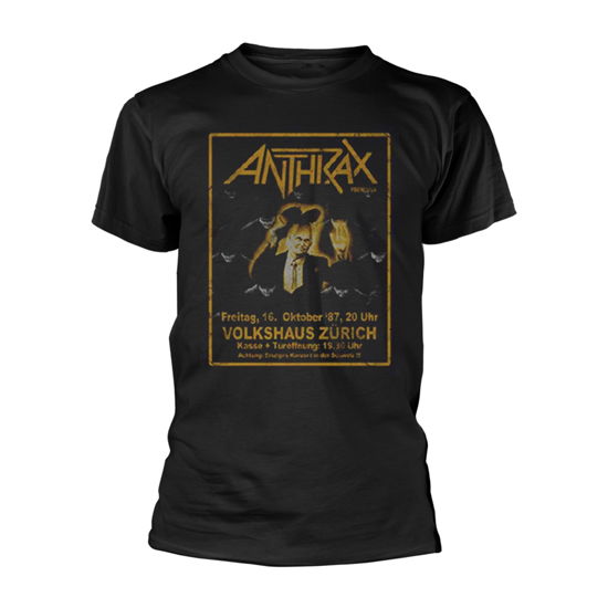 Anthrax Unisex T-Shirt: Among The Living New - Anthrax - Produtos - MERCHANDISE - 5055979995715 - 26 de novembro de 2018