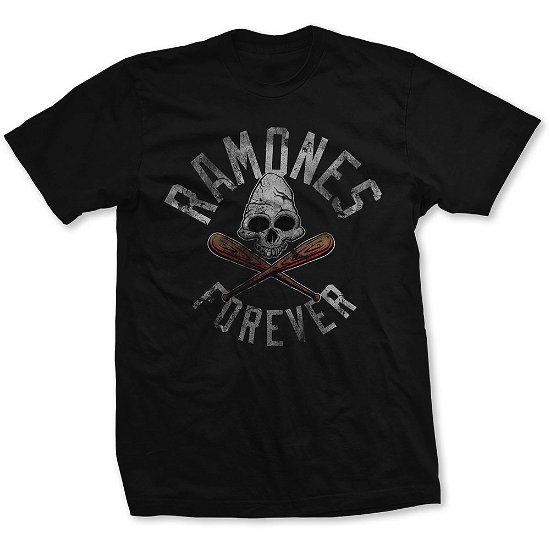 Ramones Unisex T-Shirt: Forever - Ramones - Koopwaar -  - 5056170696715 - 