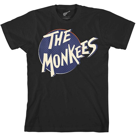 The Monkees Unisex T-Shirt: Retro Dot Logo - Monkees - The - Merchandise -  - 5056368684715 - 