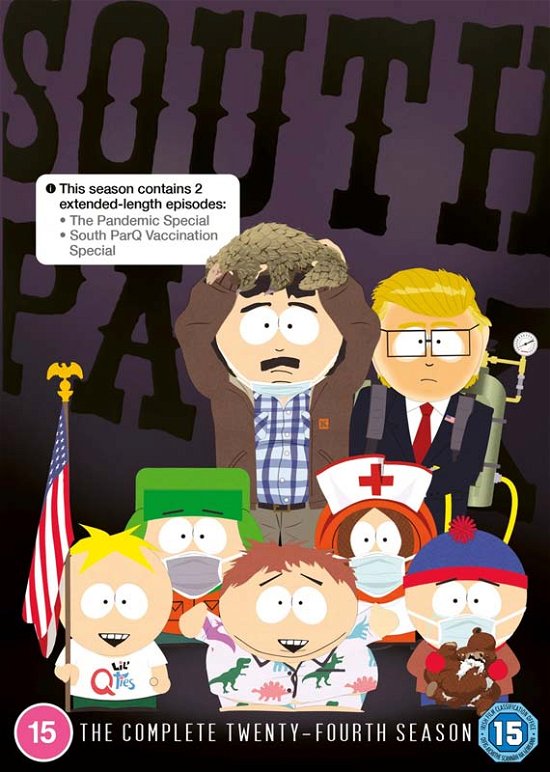 Cover for South Park Season 24 (DVD) (2022)