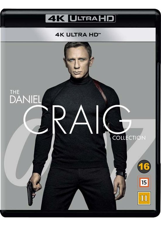 Cover for James Bond · The Daniel Craig Collection (4K UHD Blu-ray) [4K edition] (2019)