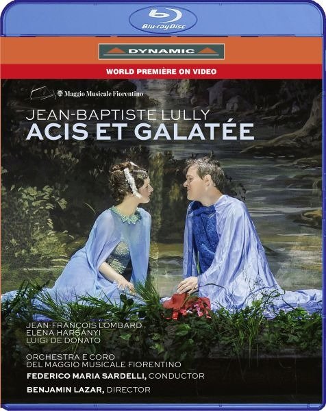 Cover for Lombard, Jean-Francois / Elena Harsanyi / Valeria La Grotta · Lully: Acis et Galatee (Blu-Ray) (2023)