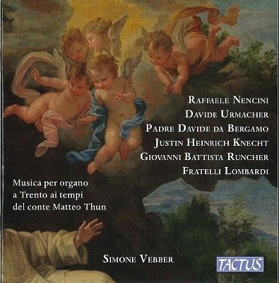 Cover for Vebber · Organ Music In Trento In The Times Of Count Matteo Thun (CD) (2022)